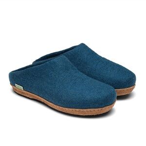 Kyrgies Handmade Wool and Leather Molded All Natural Slippers